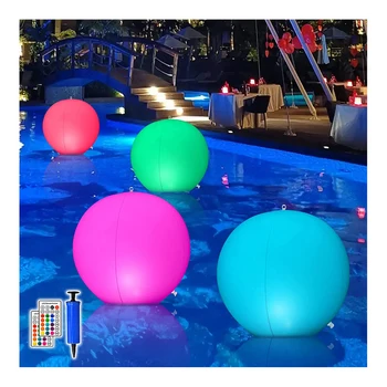 Солнечный светодиодный садовый шар Открытый газон Водонепроницаемый Плавательный бассейн, излучающий цвет, ландшафтный дизайн, Плавающая вечеринка, украшение загородного дома