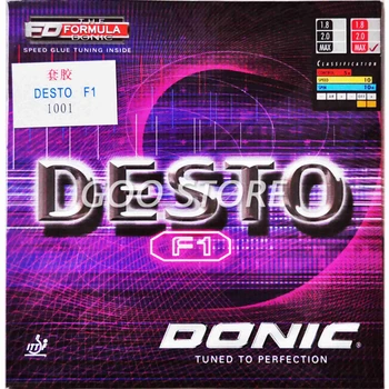 DONIC F1 DESTO Резина для настольного тенниса Оригинальная Быстрая атака Прыщей на губке для пинг-понга Tenis De Mesa