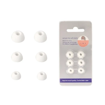 Ушная накладка для наушников пылезащитные силиконовые наушники для пустых ушей (2) (1) Прямая поставка