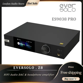 Eversolo Z8 ES9038 PRO DAC USB XMOS XU316 HiFi аудио Декодер 32 Бит 768 кГц Декодирование DSD512 Bluetooth 5,0 QCC5125 LDAC USB C AMP